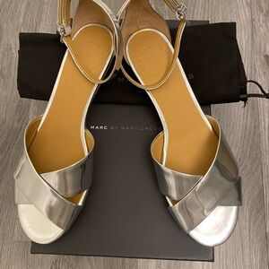 Marc by Marc Jacobs Silver Shoes